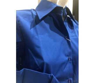 Camicia 3/4 blu