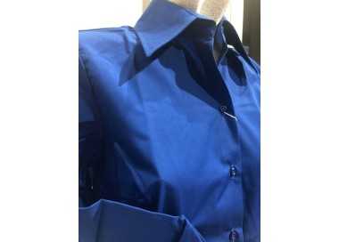 Camicia 3/4 blu
