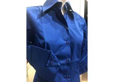 Camicia 3/4 blu